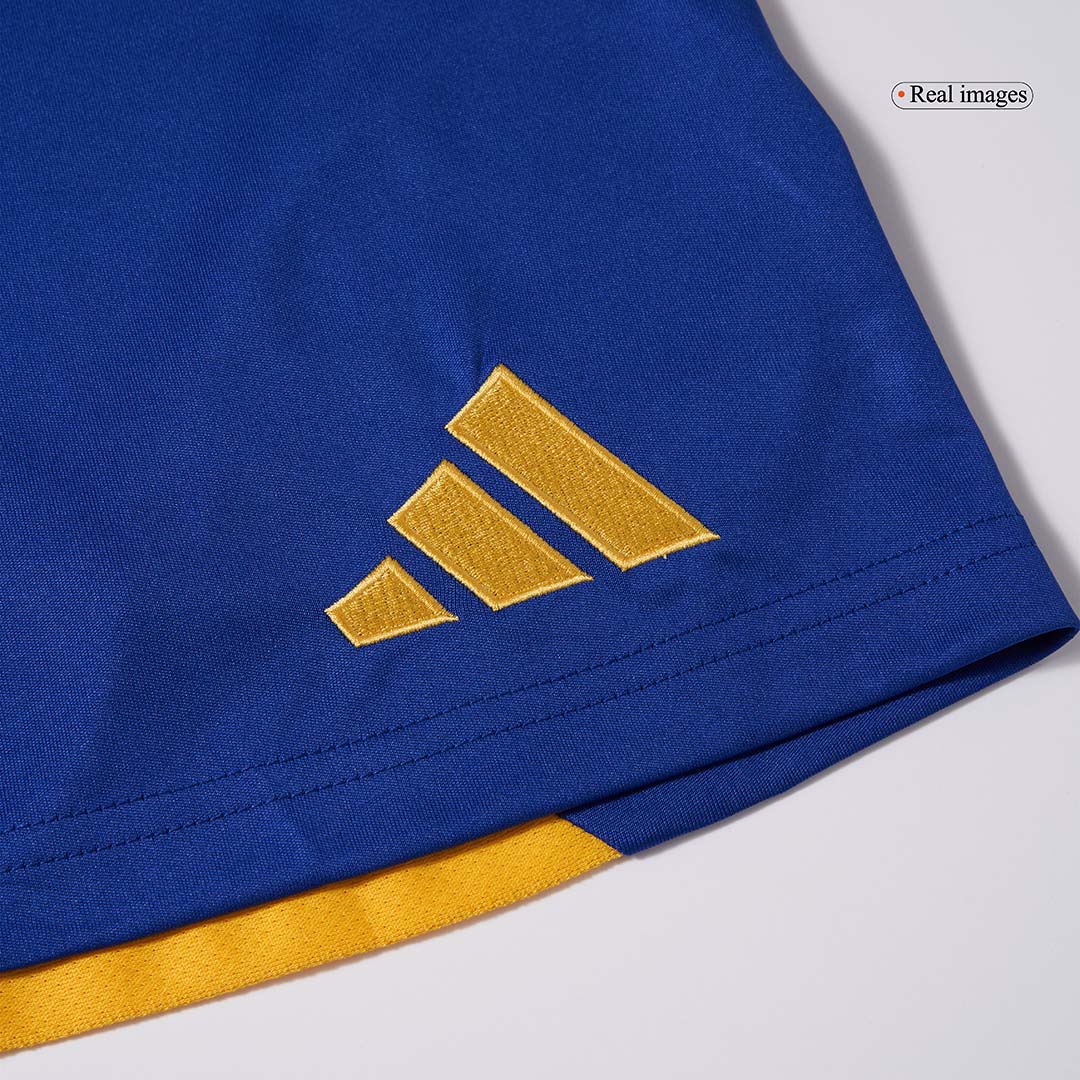 Spain Home Soccer Shorts Euro - Soccerdeal