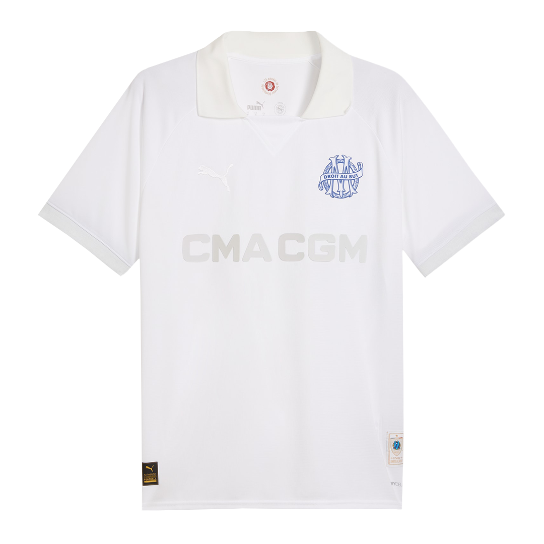 Marseille Soccer Jersey - 125th Anniversary - Soccerdeal