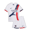 Kid's PSG Away Soccer Jersey Kit(Jersey+Shorts+Socks) 2024/25 - Soccerdeal