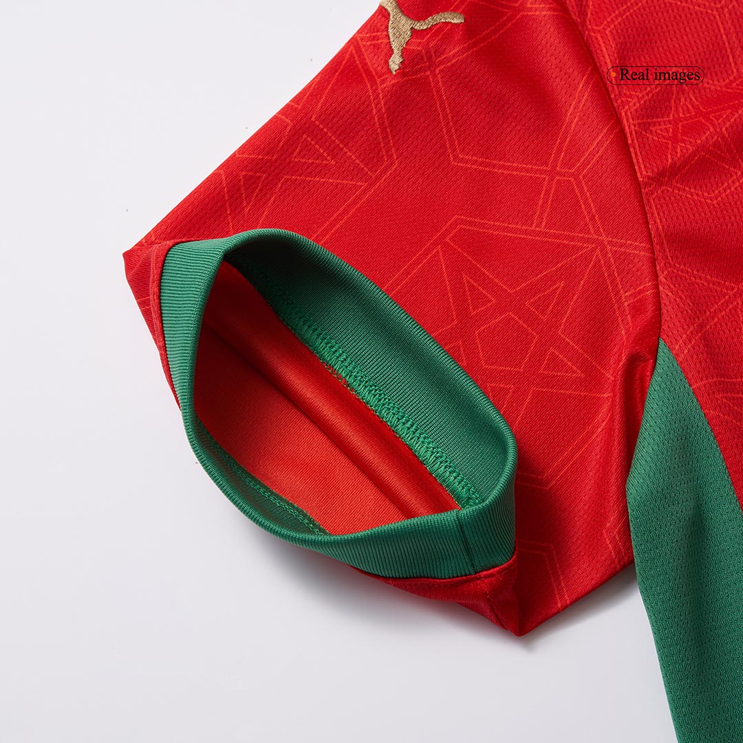 Morocco Home Soccer Jersey - Soccerdeal