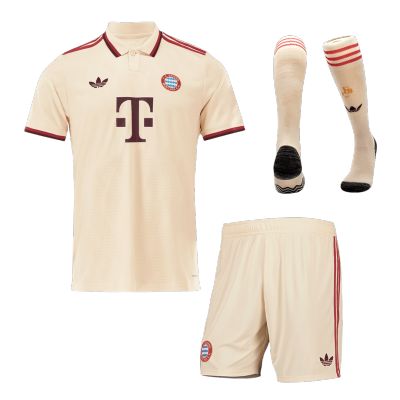 Bayern Munich Third Away Soccer Jersey Kit(Jersey+Shorts+Socks) 2024/25- UCL - Soccerdeal