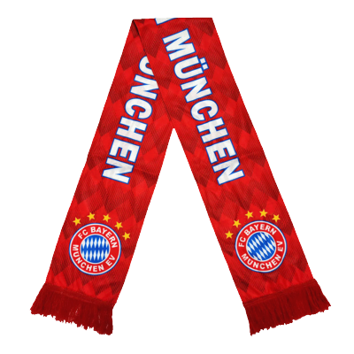 Bundesliga Bayern Scarf Red - Soccerdeal