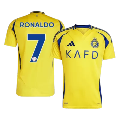 RONALDO #7 Al Nassr Home Soccer Jersey 2024/25 - Soccerdeal