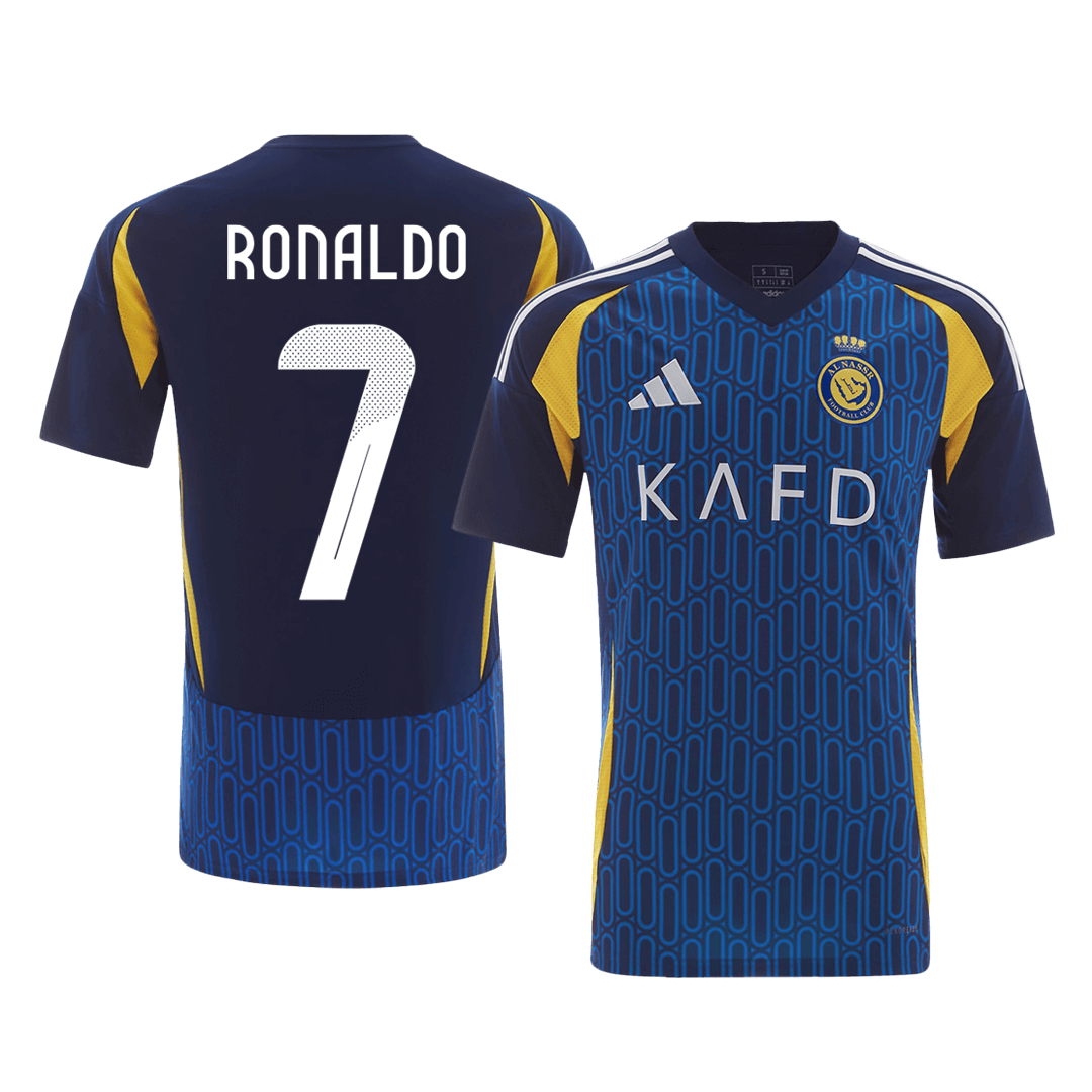 RONALDO #7 Al Nassr Away Soccer Jersey - ACL - Soccerdeal