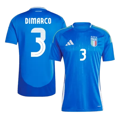 DIMARCO #3 Italy Home Soccer Jersey Euro 2024 - Soccerdeal