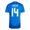 CHIESA #14 Italy Home Soccer Jersey Euro 2024 - Soccerdeal