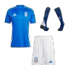 Italy Home Soccer Jersey Kit(Jersey+Shorts+Socks) Euro 2024 - Soccerdeal