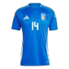 CHIESA #14 Italy Home Soccer Jersey Euro 2024 - Soccerdeal