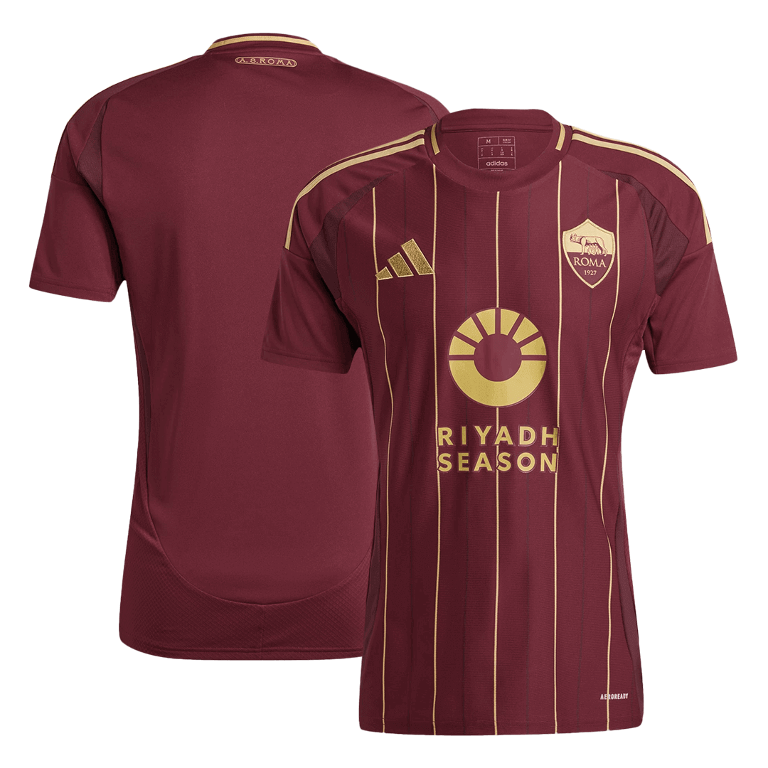 Roma Home Soccer Jersey - Soccerdeal