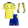 Kid's RONALDO #7 Al Nassr Home Soccer Jersey Kit(Jersey+Shorts+Socks) 2024/25 - ACL - Soccerdeal