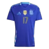 GARNACHO #17 Argentina Away Soccer Jersey 2024 - Soccerdeal