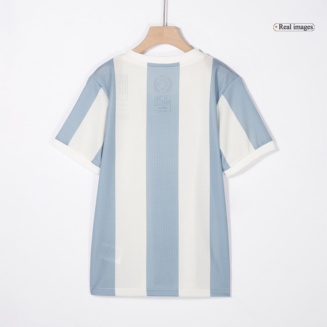 Kid's Argentina Soccer Jersey Kit(Jersey+Shorts) - 50th Anniversary - Soccerdeal