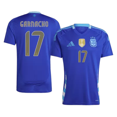 GARNACHO #17 Argentina Away Soccer Jersey 2024 - Soccerdeal