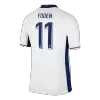 FODEN #11 England Home Soccer Jersey Euro 2024 - Soccerdeal