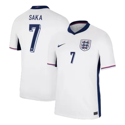 SAKA #7 England Home Soccer Jersey Euro 2024 - Soccerdeal