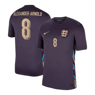 ALEXANDER-ARNOLD #8 England Away Soccer Jersey Euro 2024 - Soccerdeal