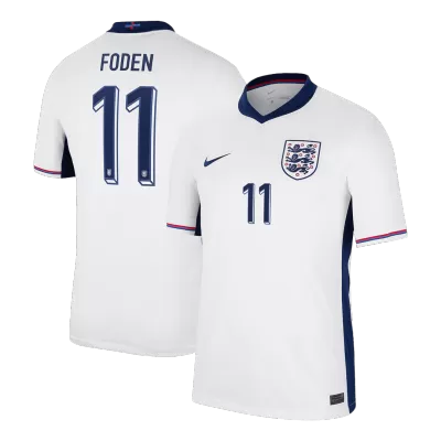 FODEN #11 England Home Soccer Jersey Euro 2024 - Soccerdeal