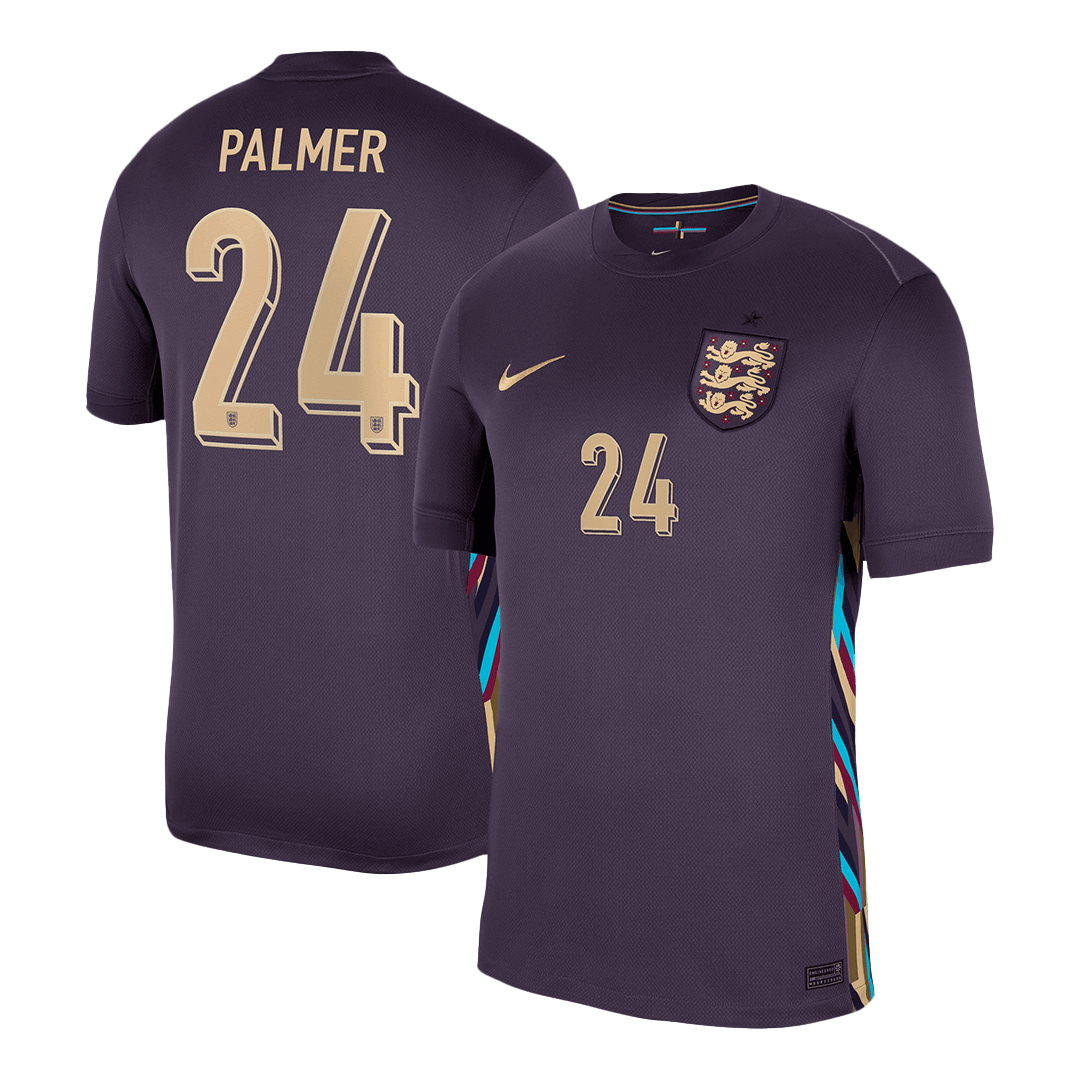 PALMER #24 England Away Soccer Jersey Euro - Soccerdeal