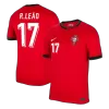 R.LEÃO #17 Portugal Home Soccer Jersey Euro 2024 - Soccerdeal