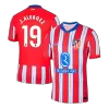 Authentic J.ALVAREZ #19 Atletico Madrid Home Soccer Jersey 2024/25 - Soccerdeal