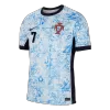 RONALDO #7 Portugal Away Soccer Jersey Euro 2024 - Soccerdeal