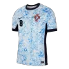 B.FERNANDES #8 Portugal Away Soccer Jersey Euro 2024 - Soccerdeal