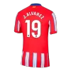 Authentic J.ALVAREZ #19 Atletico Madrid Home Soccer Jersey 2024/25 - Soccerdeal