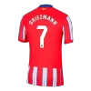 Authentic GRIEZMANN #7 Atletico Madrid Home Soccer Jersey 2024/25 - Soccerdeal