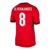 B.FERNANDES #8 Portugal Home Soccer Jersey Euro 2024 - Soccerdeal