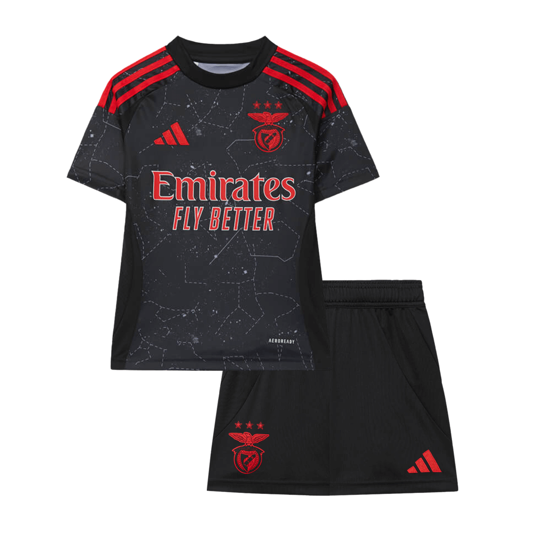 Kid's Benfica Away Soccer Jersey Kit(Jersey+Shorts) - Soccerdeal