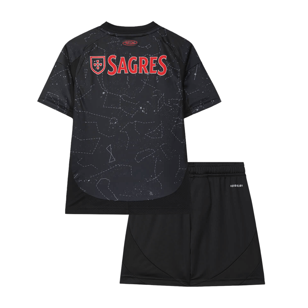 Kid's Benfica Away Soccer Jersey Kit(Jersey+Shorts) - Soccerdeal