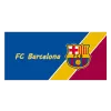 Barcelona Sports Fitness Quick Dry Towel Blue&Red - Soccerdeal