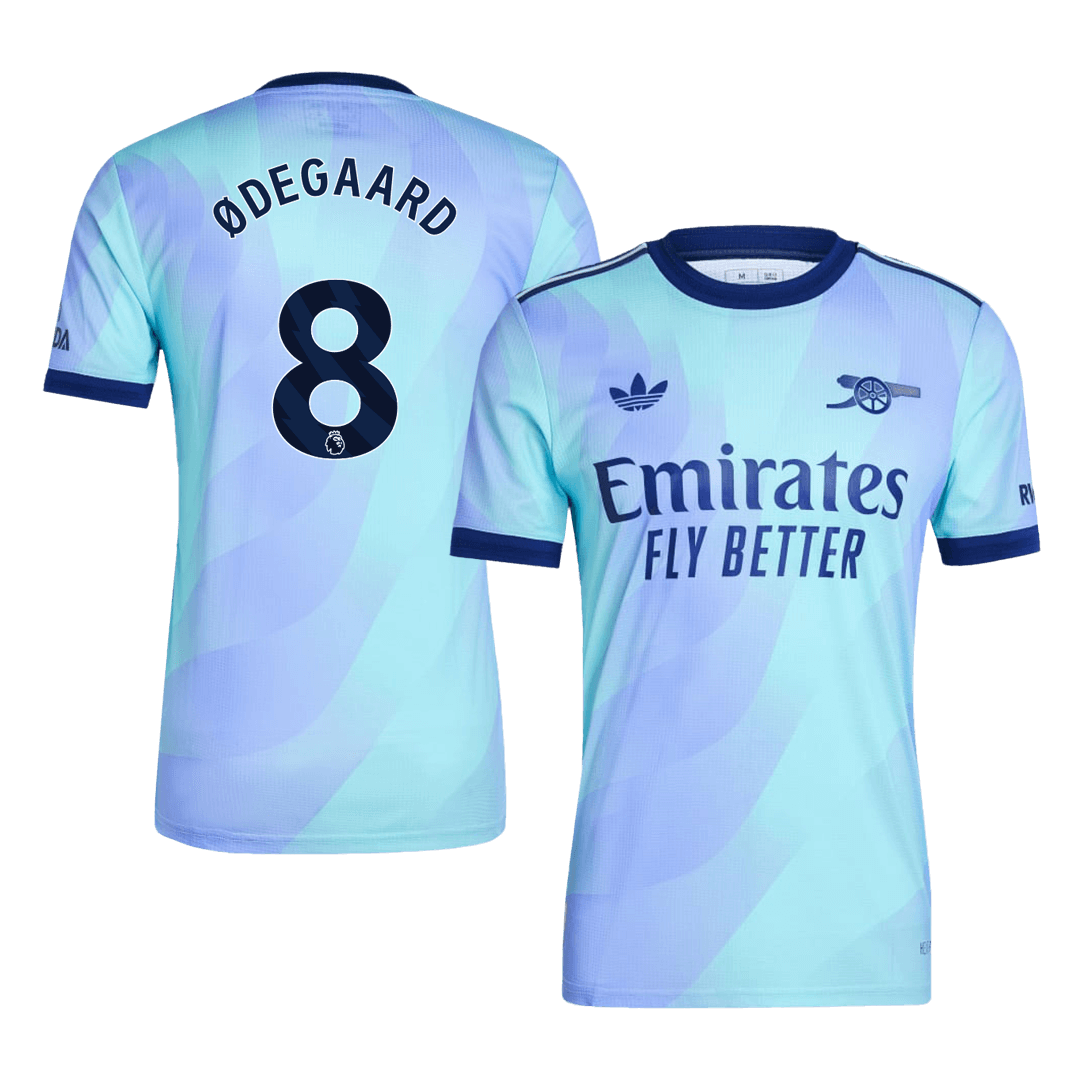 ØDEGAARD #8 Arsenal Third Away Soccer Jersey Player Version - Soccerdeal