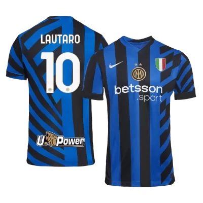 LAUTARO #10 Inter Milan Home Soccer Jersey 2024/25 - Soccerdeal