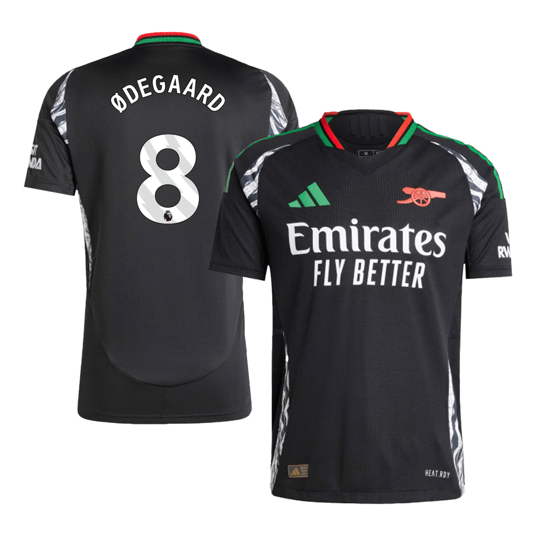 ØDEGAARD #8 Arsenal Away Soccer Jersey Player Version - Soccerdeal