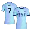 Authentic SAKA #7 Arsenal Third Away Soccer Jersey 2024/25 - Soccerdeal