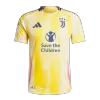 Authentic YILDIZ #10 Juventus Away Soccer Jersey 2024/25 - Save The Children Sponsor - Soccerdeal