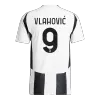 Authentic VLAHOVIĆ #9 Juventus Home Soccer Jersey 2024/25 - Save The Children Sponsor - Soccerdeal