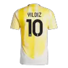 Authentic YILDIZ #10 Juventus Away Soccer Jersey 2024/25 - Save The Children Sponsor - Soccerdeal