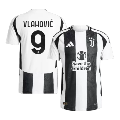 Authentic VLAHOVIĆ #9 Juventus Home Soccer Jersey 2024/25 - Soccerdeal