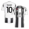 YILDIZ #10 Juventus Home Soccer Jersey 2024/25 - Save The Children Sponsor  - Soccerdeal