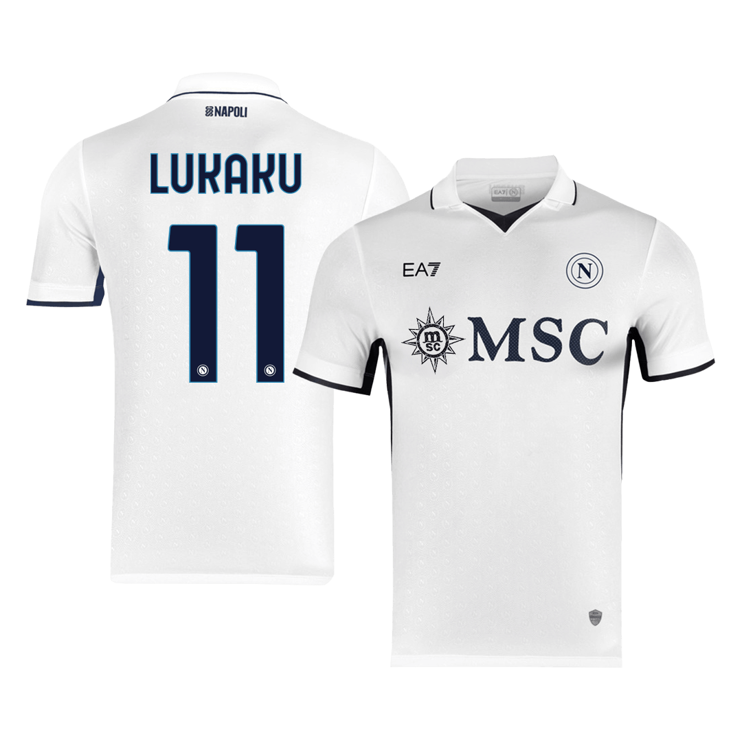 Authentic LUKAKU #11 Napoli Away Soccer Jersey - Soccerdeal