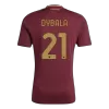 DYBALA #21 Roma Home Soccer Jersey 2024/25 - Soccerdeal