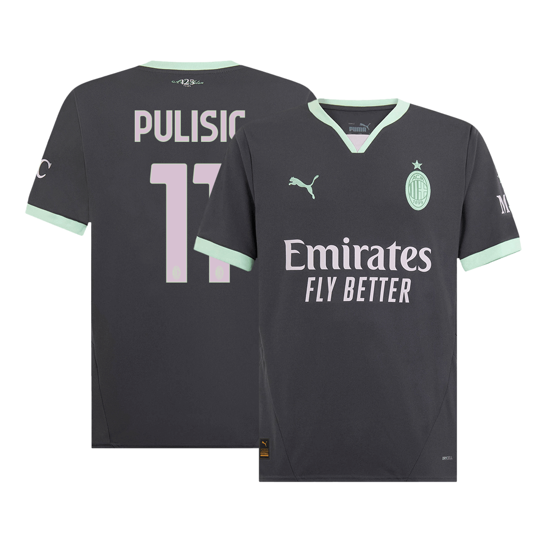 PULISIC #11 AC Milan Third Away Soccer Jersey - Soccerdeal