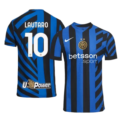 LAUTARO #10 Inter Milan Home Soccer Jersey 2024/25 - Soccerdeal