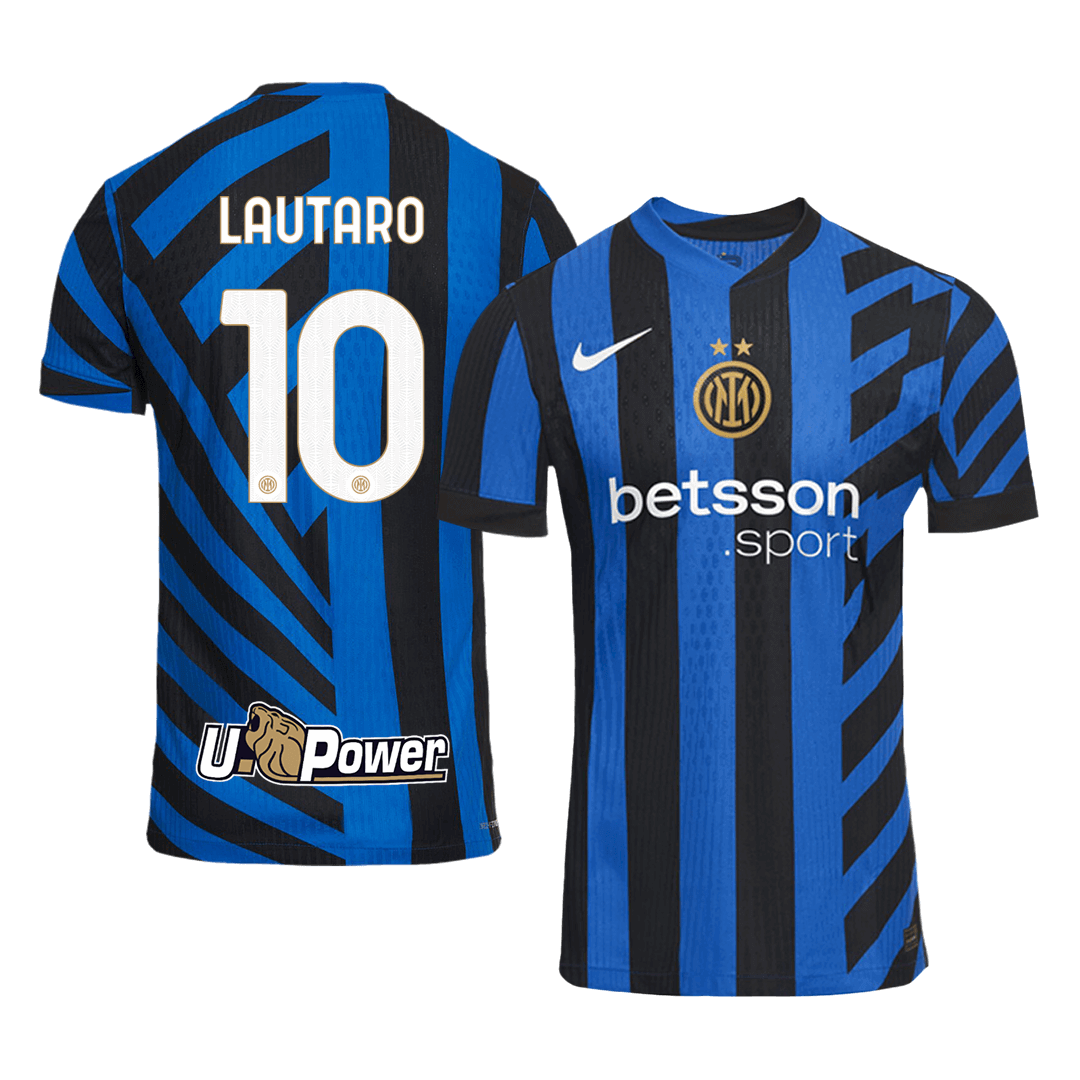 LAUTARO #10 Inter Milan Home Soccer Jersey - Soccerdeal