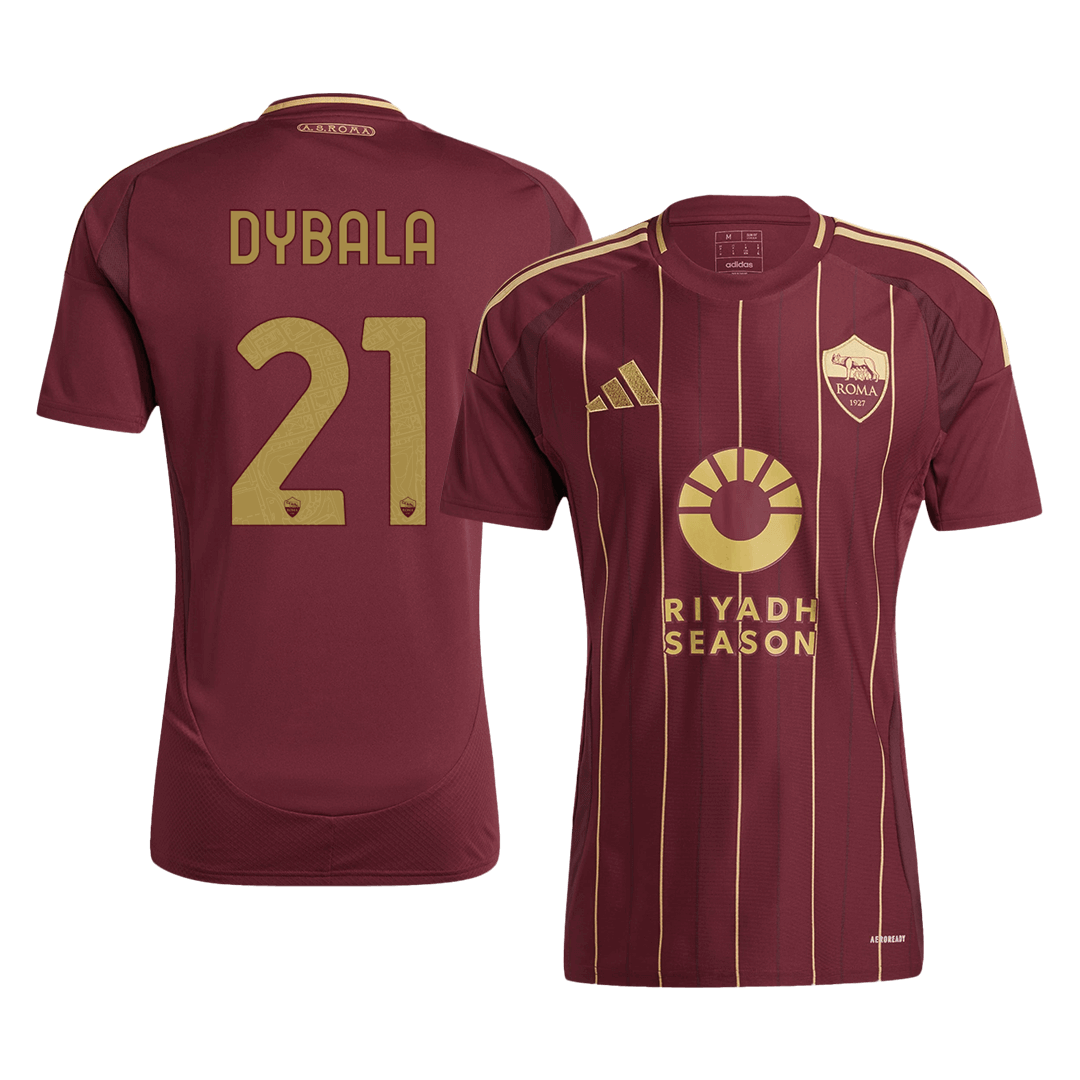 DYBALA #21 Roma Home Soccer Jersey - Soccerdeal