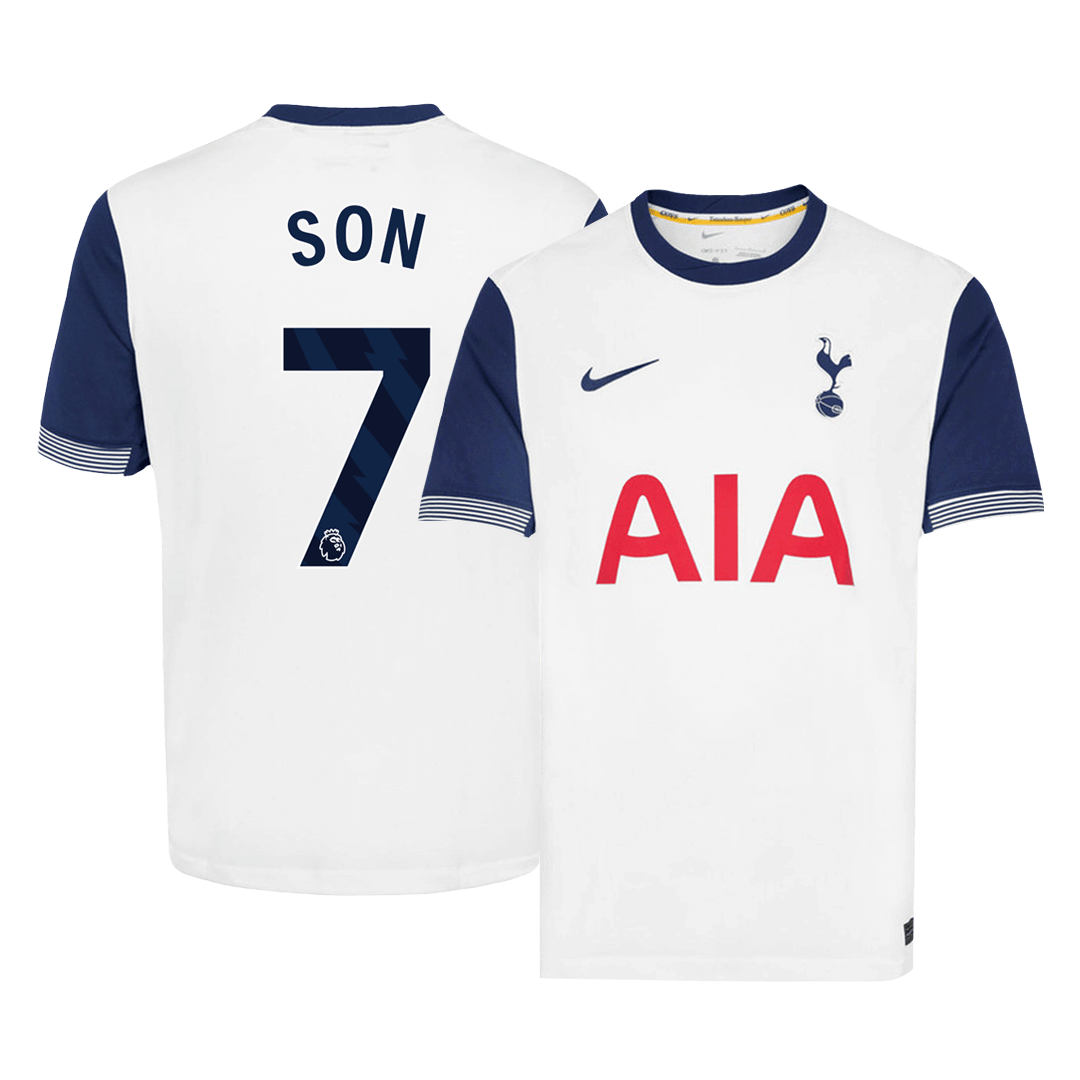 SON #7 Tottenham Hotspur Home Soccer Jersey - Soccerdeal