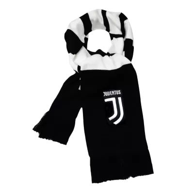 Juventus Soccer knitting Scarf Black&White - Soccerdeal