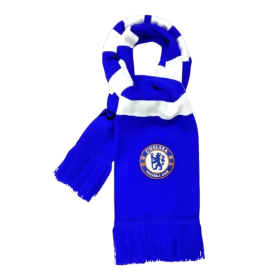 Chelsea Soccer knitting Scarf Blue&White - Soccerdeal